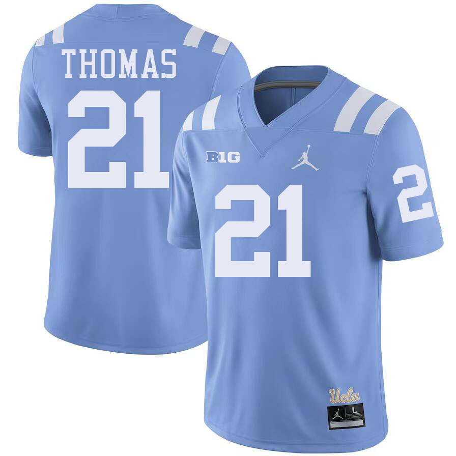 Jaivian Thomas UCLA Jersey,UCLA Bruins #21 Jaivian Thomas Jersey Youth College Football Uniforms-Thr